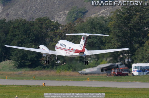 2008-09-27 Base Aerienne Sion 0469 Raytheon - Beech Super King Air 200